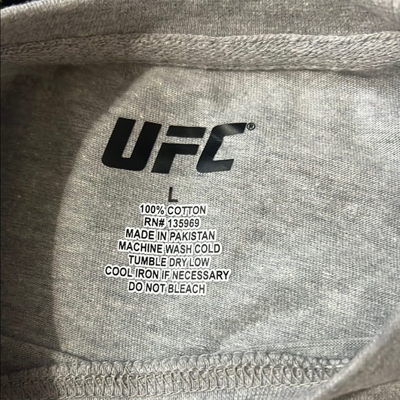 ( 2 PACK ) UFC Gray Short Sleeve Tee - Picture 3 of 6